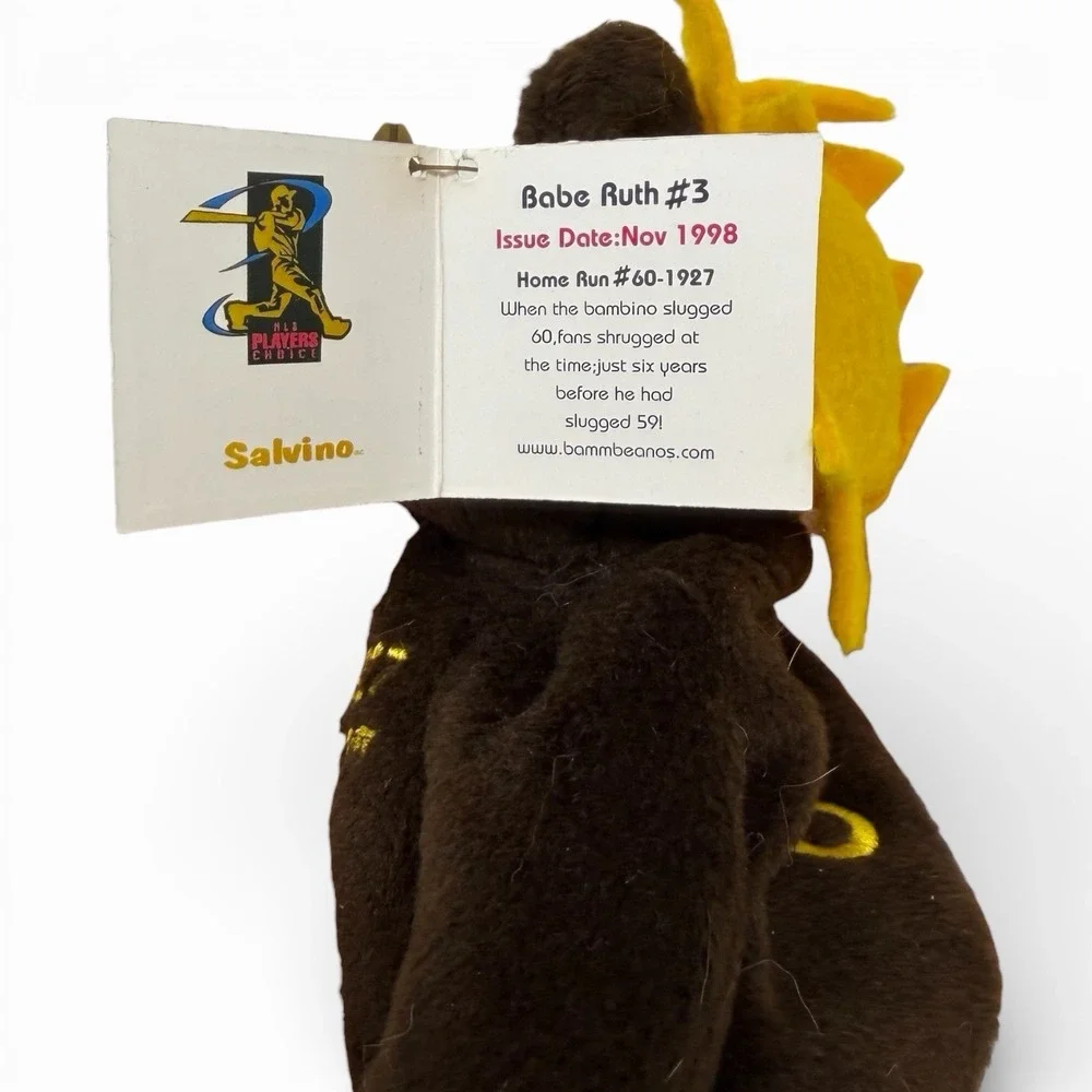 Salvino's Bamm Beano's Plush Bear‎ MLB